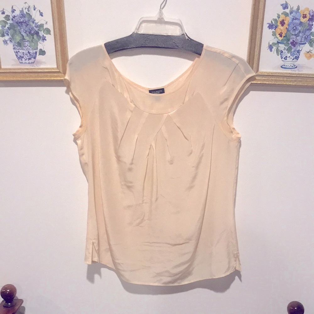 Talbots blouse in cream